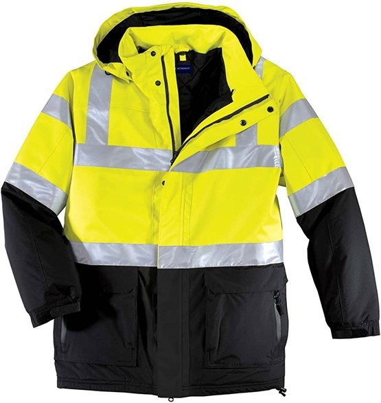 Port Authority ANSI 107 Class 3 Safety Heavyweight Parka