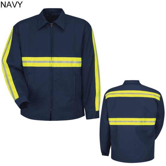 Red Kap Enhanced Visibility Perma-Lined Jacket