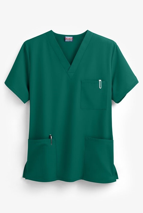 Cherokee WorkWear Unisex V-Neck Solid Scrub Top