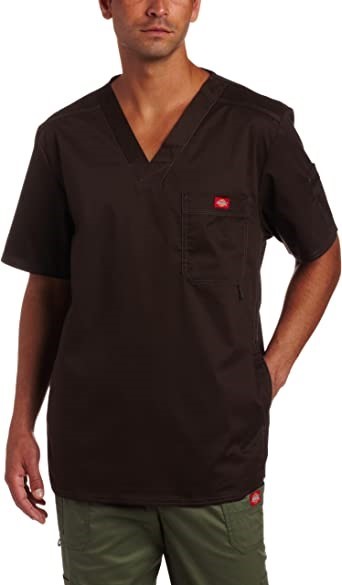 Dickies Men's GenFlex V-Neck Scrub Top