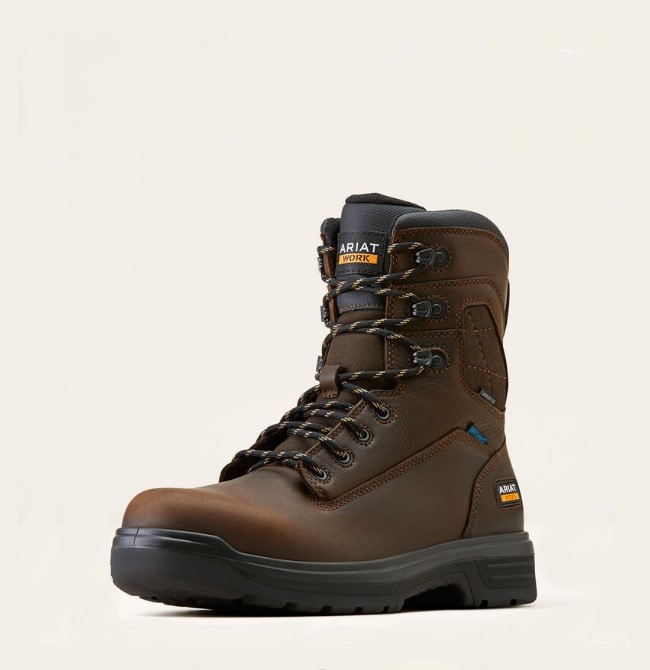 Ariat Turbo 8" Waterproof Carbon Toe Work Boot 10050823