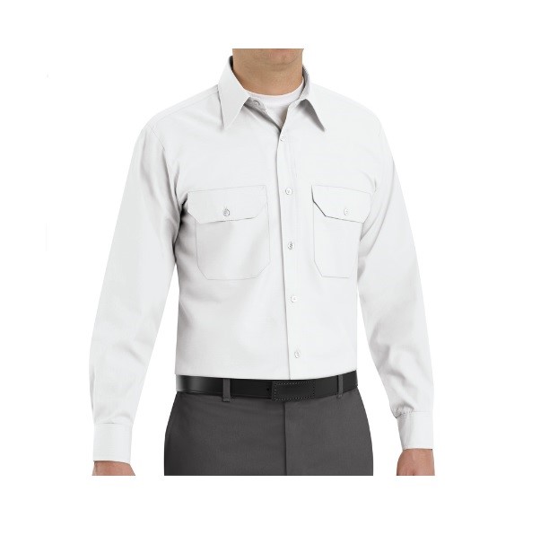 Red Kap Men's Long Sleeve Solid Dress Uniform Shirt SP50