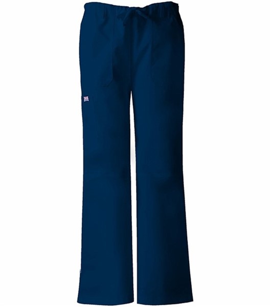 Cherokee Women's WorkWear Straight Leg Cargo Pants