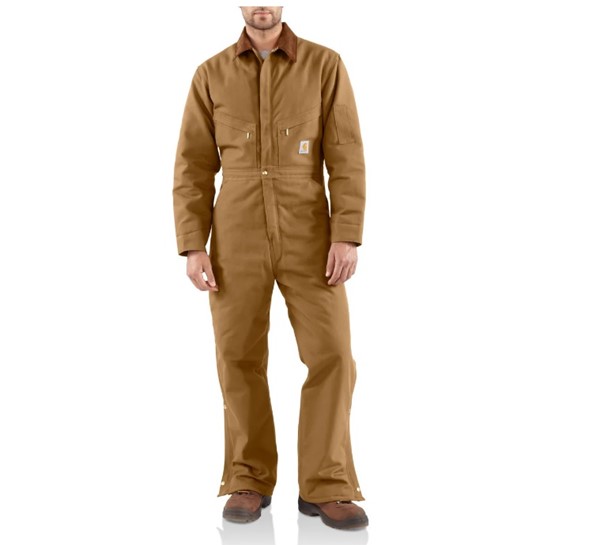 Duck Quilt-Lined Coveralls